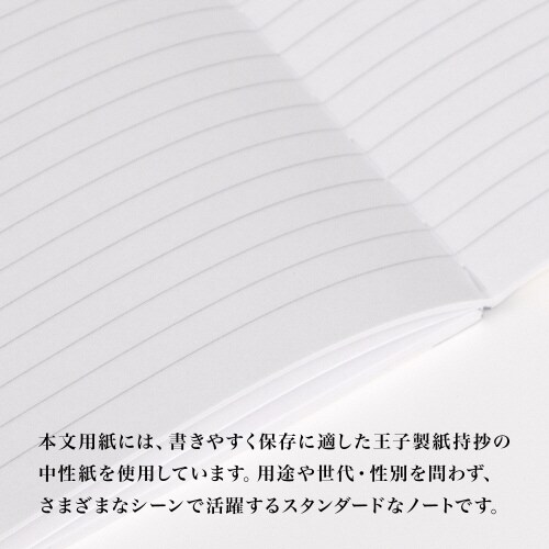 CDノートA6白6mm罫20行52枚×10