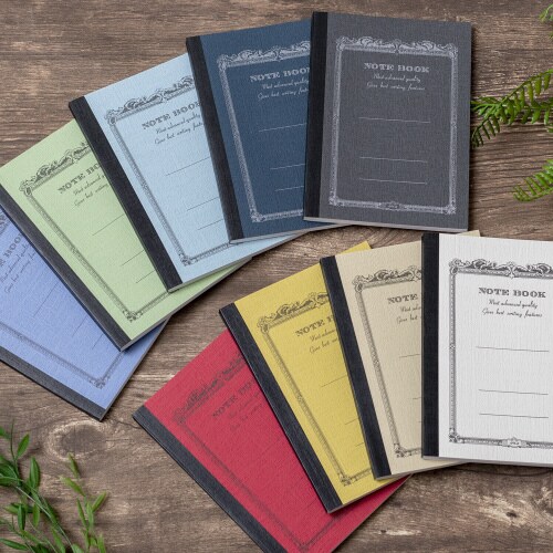 CDノートA6白6mm罫20行52枚×10