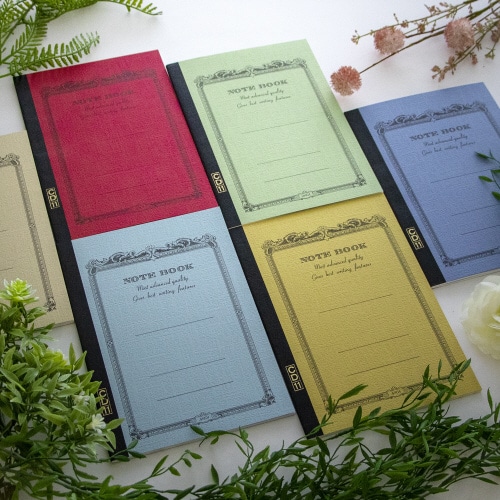 CDノートA5墨7mm罫25行28枚×10