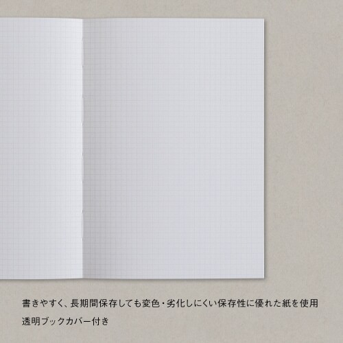 ノートアピカパーソナルA6方眼80枚×3