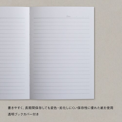ノートアピカパーソナルA6横罫80枚×3