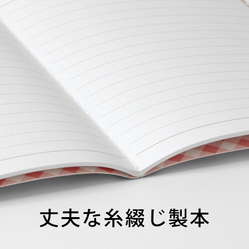 ノート花柄ノートパープル30枚×10