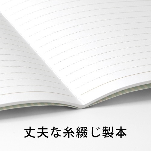 ノート花柄ノートホワイト30枚×10