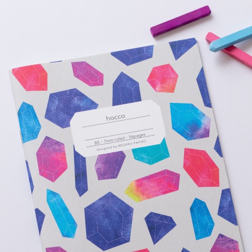 ノートhoccoB5宝石28枚×5