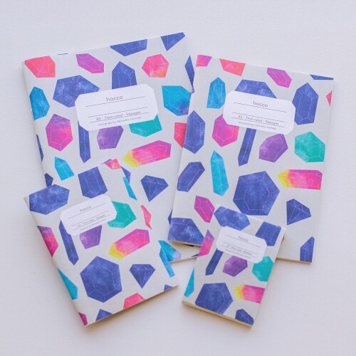 ノートhoccoA6宝石28枚×10