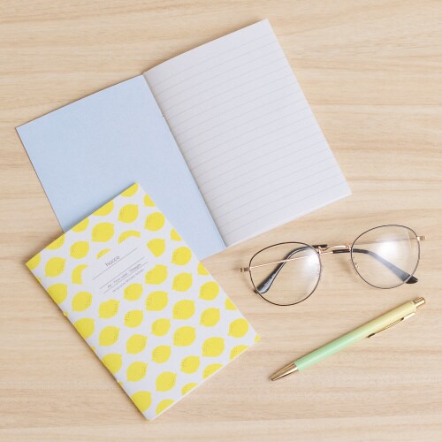 ノートhoccoA6レモン28枚×10