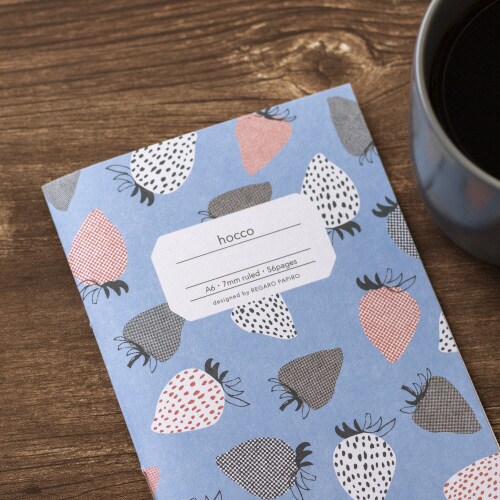 ノートhoccoA6いちご28枚×10