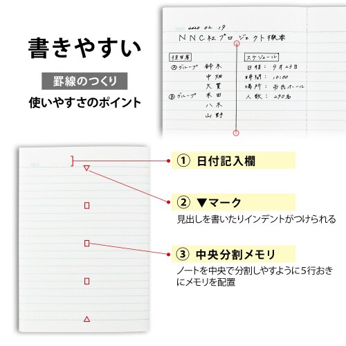 ノートTreesA6B罫グレー48枚×10