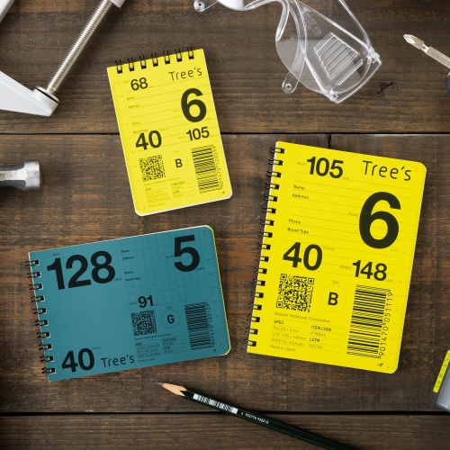 WリングノートTreesA6B罫40枚×10