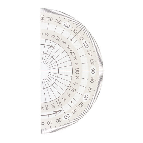 マカロンルーラー(分度器)バニラ×5