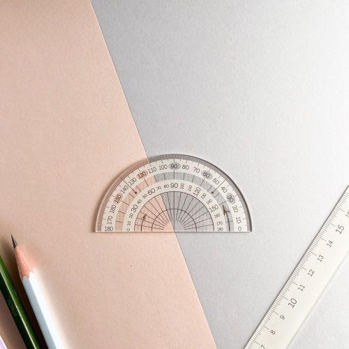 マカロンルーラー(分度器)バニラ×5