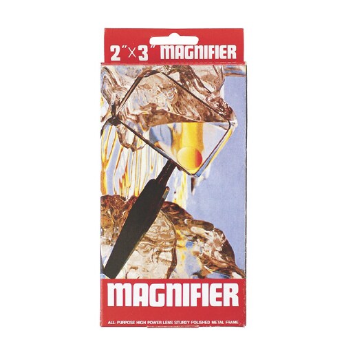 拡大鏡(二重焦点付)50.8×76.2mm
