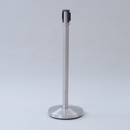 ベルトパーティション ステンレスベース 青 2台