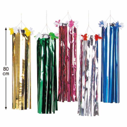 【5個】七夕吹き流しセット 80cm