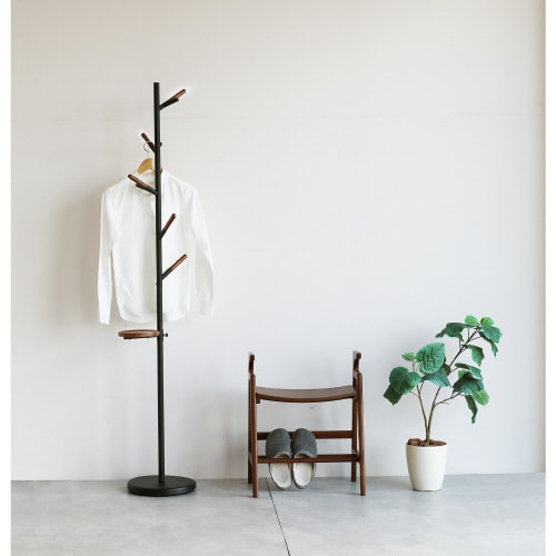 ポールハンガー ブラック