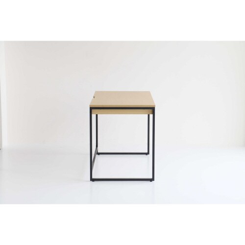 シンプルデスク ナチュラルブラック