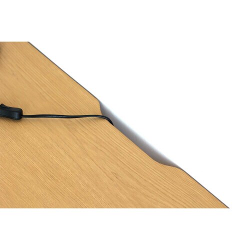 シンプルデスク ナチュラルブラック