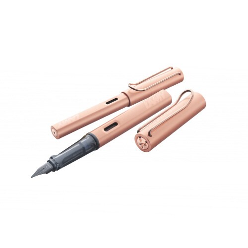 LAMY 万年筆 Lx F ローズ金