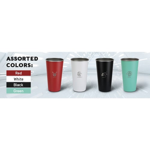 4点組 4色カップセット 591ml ステンレス