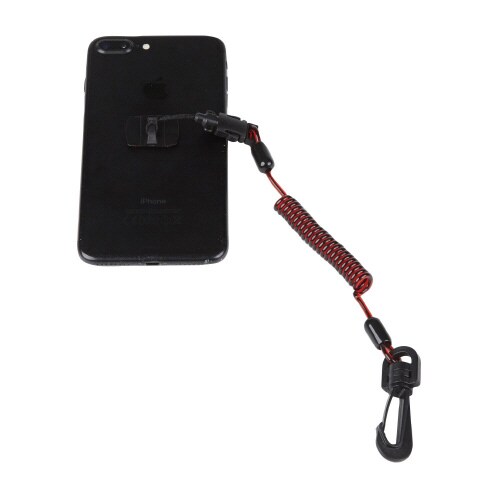 コイル状Eストラップ ポリクリップ付 非導電