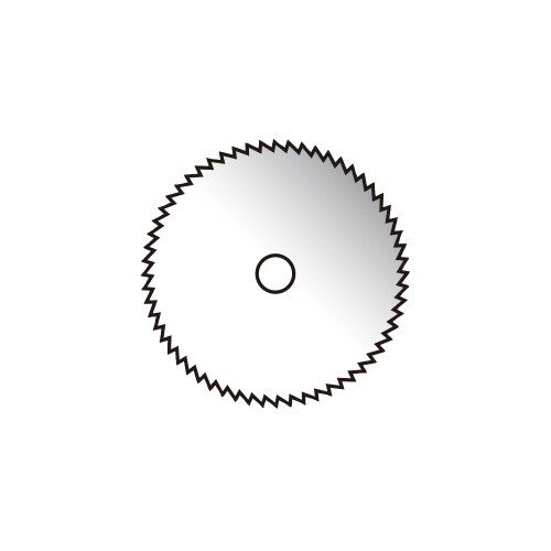 5枚入 薄刃カッター t0.1φ13