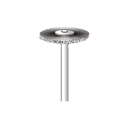 10本入 スチールブラシ/平型φ23X2