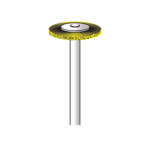 10本入 真鍮ブラシ/平型φ14