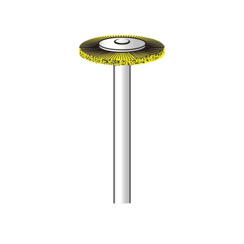 10本入 真鍮ブラシ/平型φ14