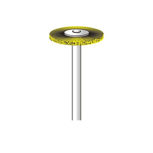 10本入 真鍮ブラシ/平型φ19