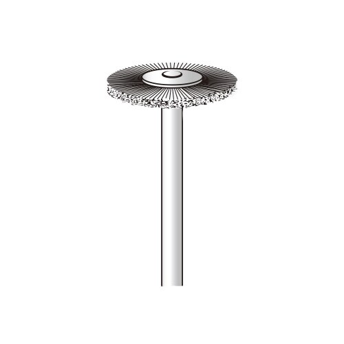 10本入 スチールブラシ/平型φ19