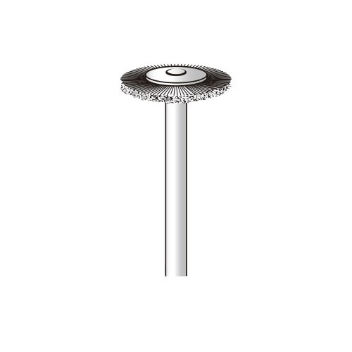 10本入 ステンレスブラシ/平型φ14