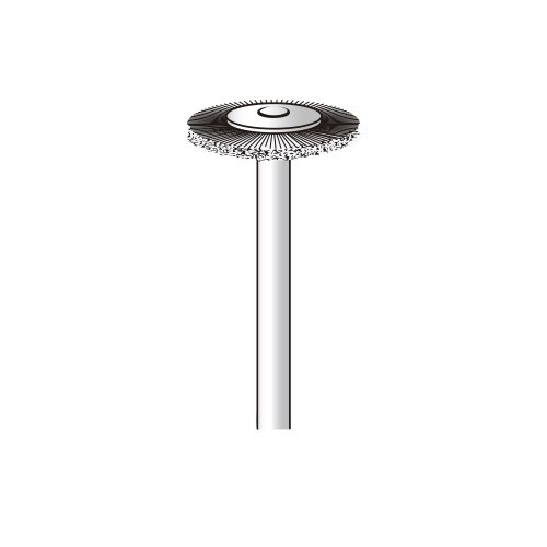 10本入 ステンレスブラシ/平型φ14