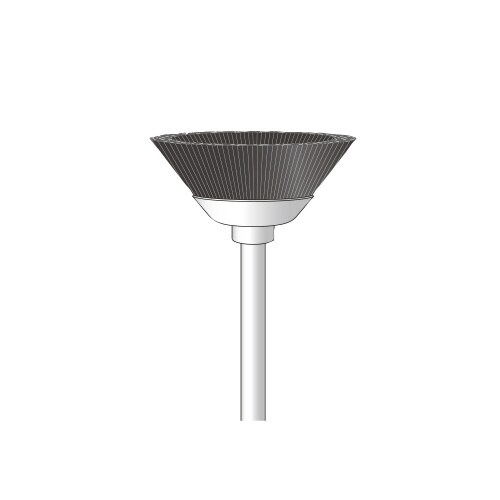 10本入 ブタ黒毛ブラシ/ベベル型φ25X7