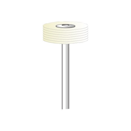 10本入 積層バフ/セーム皮バフφ20X6