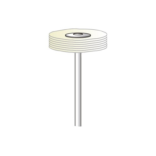 10本入 積層バフ/ソフト布バフφ23X5