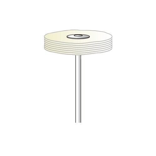 10本入 積層バフ/ソフト布バフφ30X5