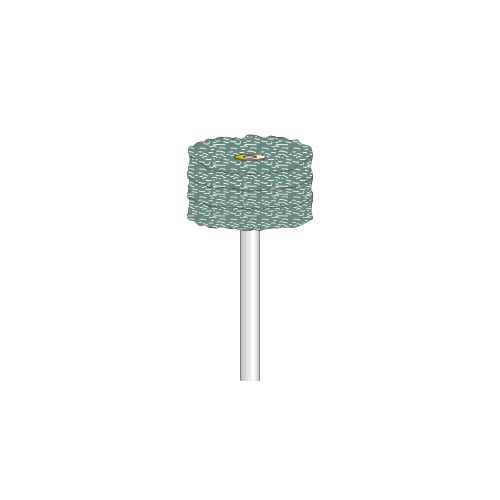 5本入 軸付ファイバーサンダー/グリーン