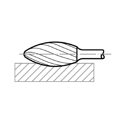超硬バー スチール用 12x30x70mm