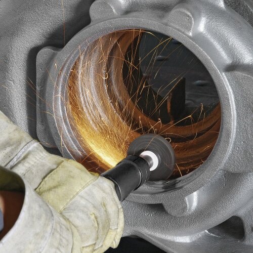 軸付砥石 WA φ10x10#60 円筒型