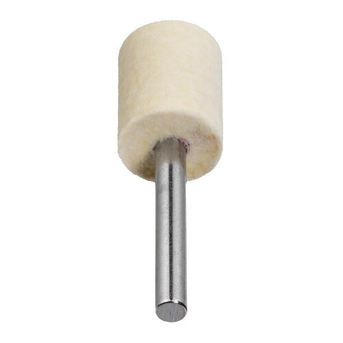軸付フェルトバフ φ25x30 円筒型