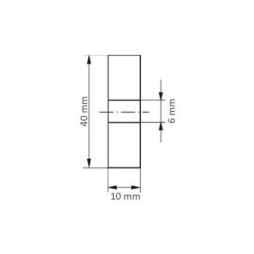 フェルトバフホイール φ40x10