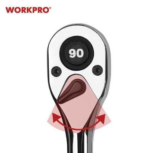 3/8DR 90ギア クイックラチェットハンドル