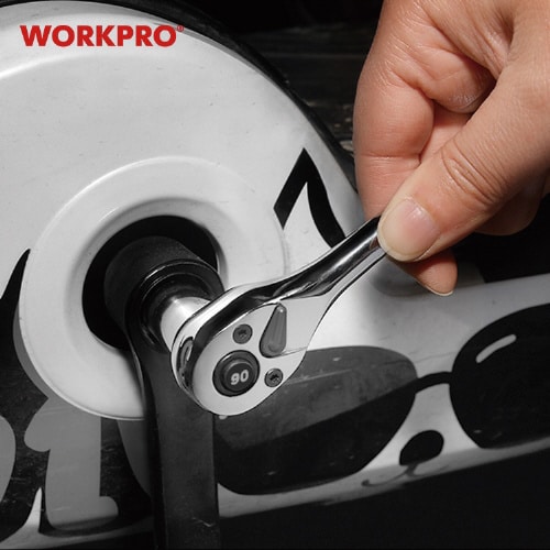 3/8DR 90ギア クイックラチェットハンドル