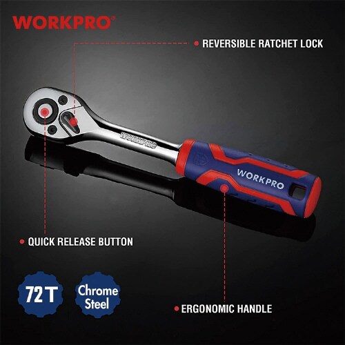 1/4DR 72ギア クイックラチェットハンドル