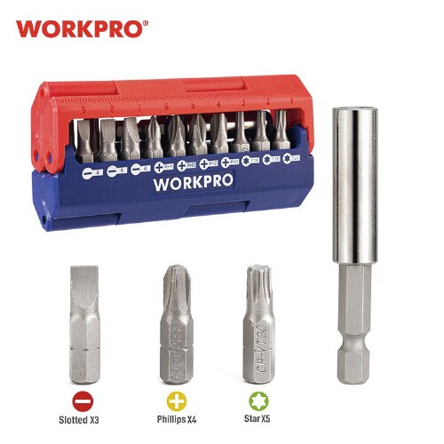 13点組 プラス・マイナス・トルクスビットセット