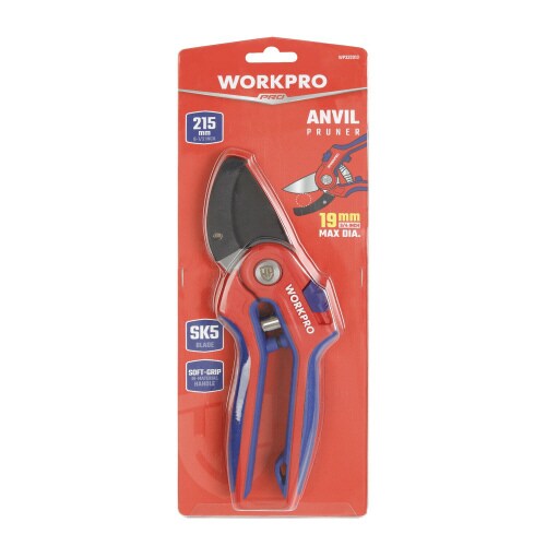 剪定鋏 全長215mm アンビルブレードデザイン