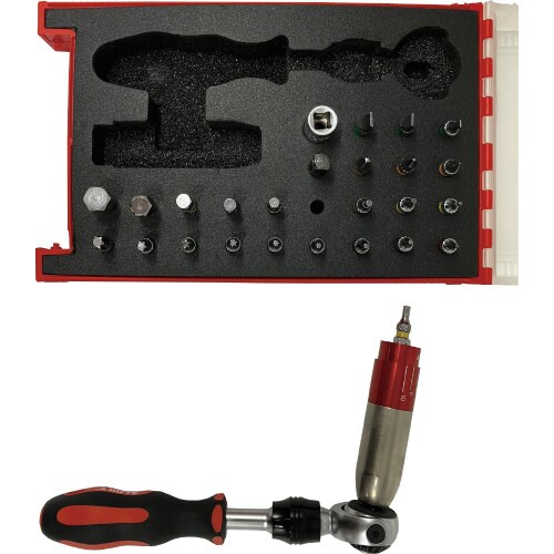 28点組 トルクアダプタ・ラチェットビットセット