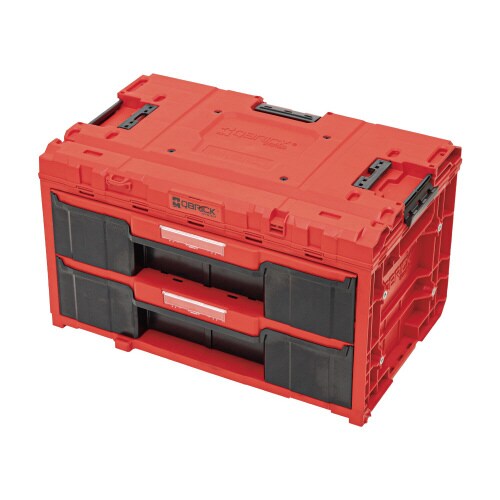 QS1 ツールボックス2段 赤