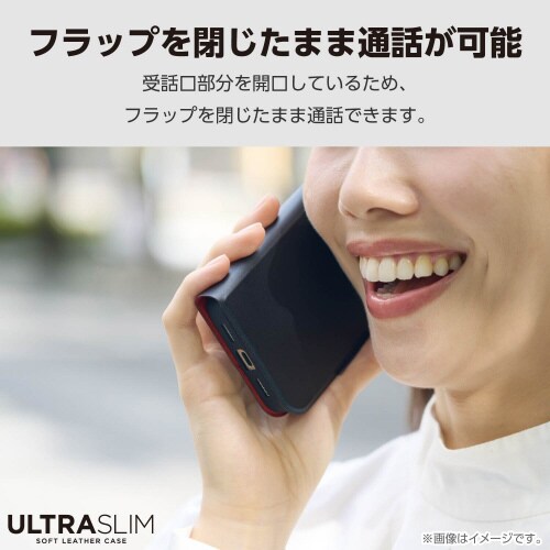 Galaxy S25 ケース レザー 手帳 黒