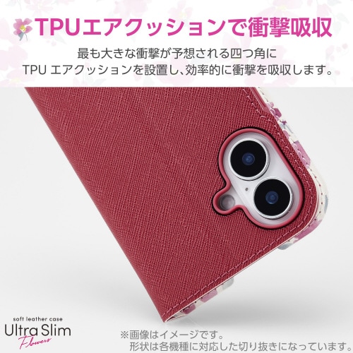 GalaxyA255G ケース 手帳型 ピンク